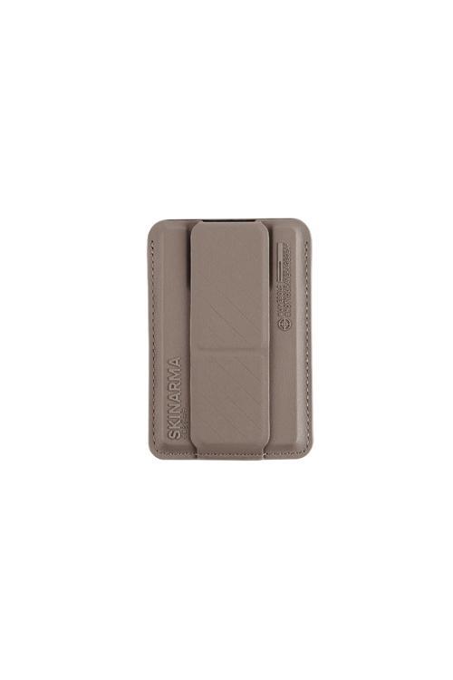 Kado 2 Hazneli Magnetik Standlı Kartlık Gold