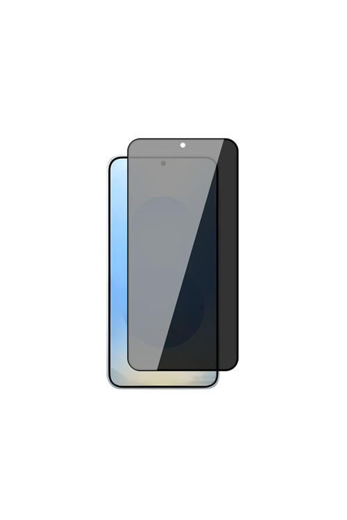 Galaxy S25 Plus Hayalet Ekran Koruyucu Go Des Gd-001 Privacy 9H Temperli Hd Cam Siyah