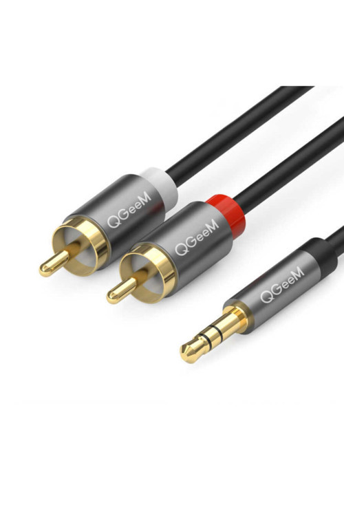 Qg-Au09 3.5Mm To Rca Aux Audio Kablo 5M