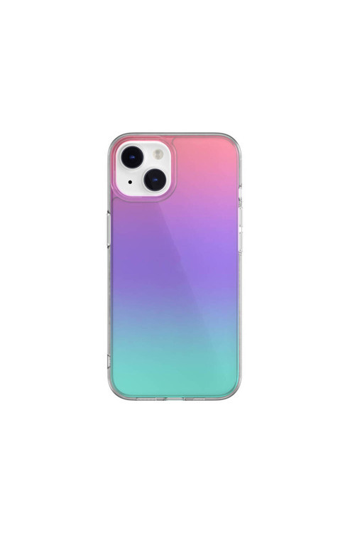 İphone 14 Uyumlu Kılıf Renk Geçişli Kenarları Şeffaf Lisanslı Crush Plus Kapak Starlight
