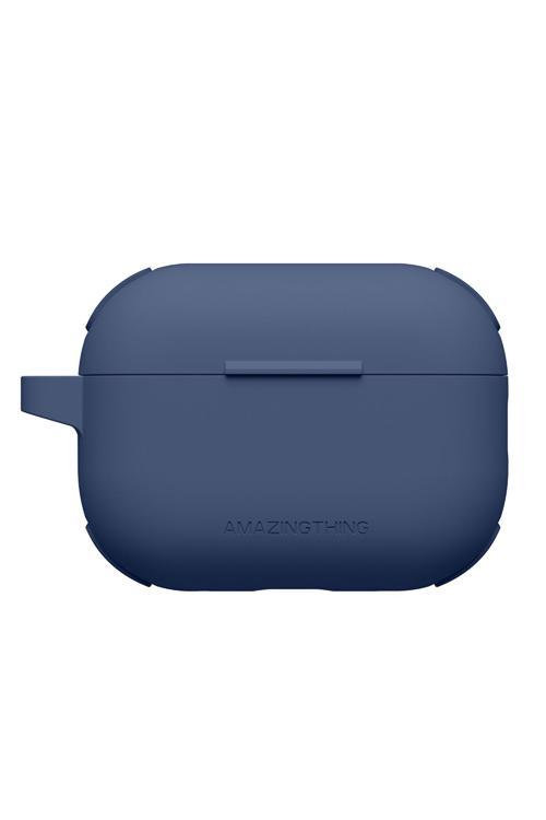 Airpods Pro 2 Uyumlu Airbag Köşe Tasarımlı Omni Serisi Silikon Kapak Lacivert