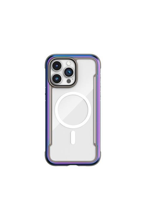 İphone 14 Pro Max Uyumlu Kılıf Magsafe Uyumlu Airbagli Shield Serisi Şeffaf Arka Yüzey
