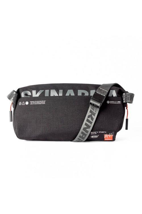 Omuz&Sırt&Bel Tasarımlı Günlük Spor Çanta Skinarma Crossbody Fardel Çapraz Vücut Çantası Siyah