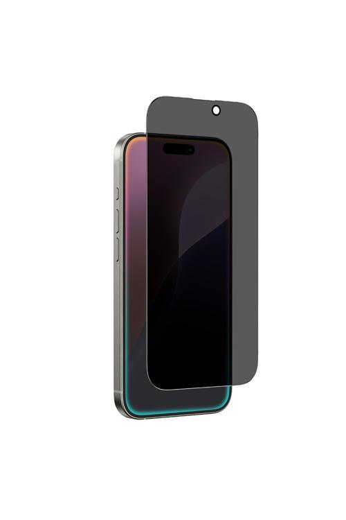 İphone 16 Pro Radix Privacy Hayalet Cam Ekran Koruyucu Siyah