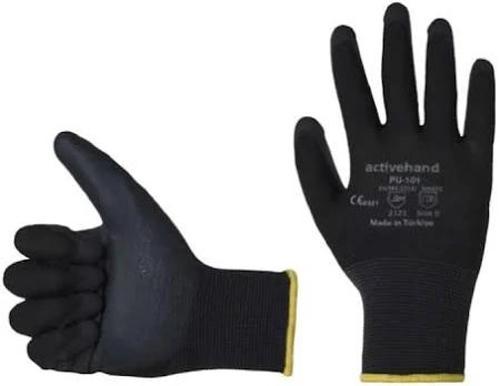 Pu-101 Poliüretan Kaplamalı İş Eldiveni NO:10 Kaymaz Ve Dayanıklı Koruyucu (12 ADET)