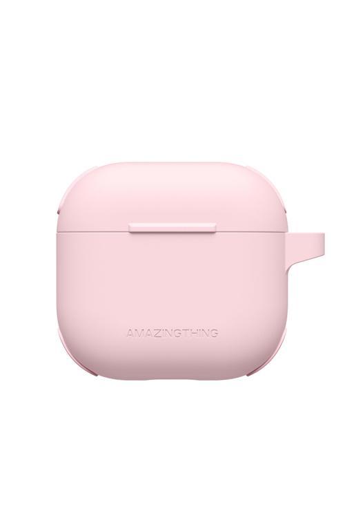 Airpods 4 Kılıf Airbag Köşe Tasarımlı Omni Serisi Silikon Kılıf Pembe