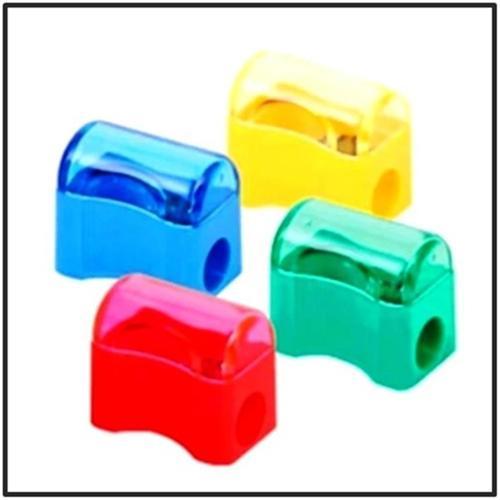 Kapaklı Kalemtraş Küçük Karışık - 10 adet