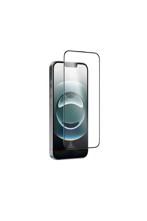 İphone 16E Titan Mat Parmak İzi Bırakmayan Temperli Cam Ekran Koruyucu Siyah