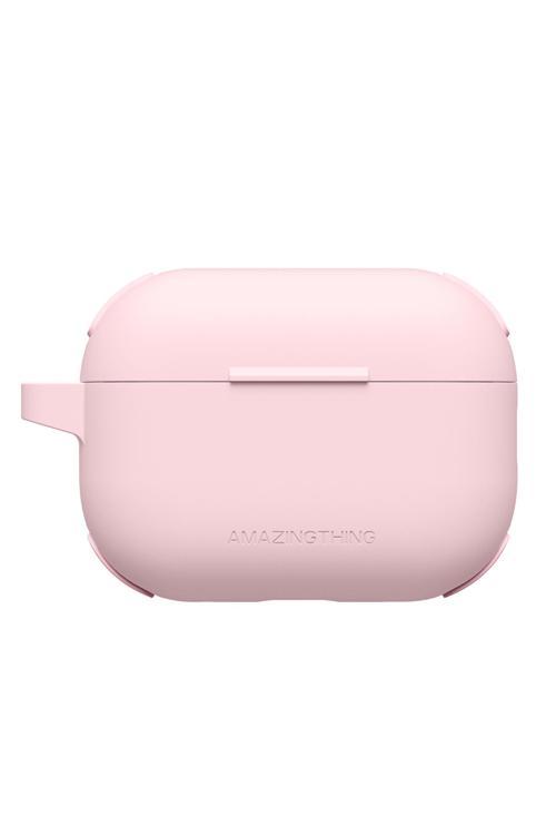 Airpods Pro 2 Uyumlu Airbag Köşe Tasarımlı Omni Serisi Silikon Kapak Pembe