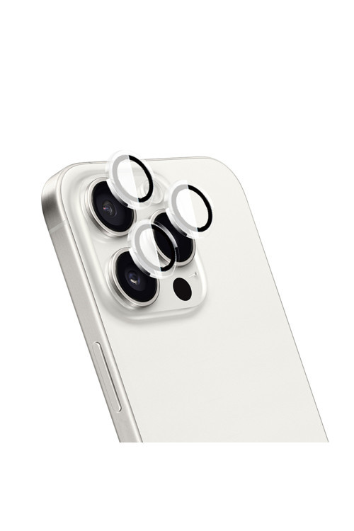 İphone 14 Pro Max Lg-007 Uyumluguard Anti Reflective Kamera Lens Koruyucu Uygulama Aparatlı
