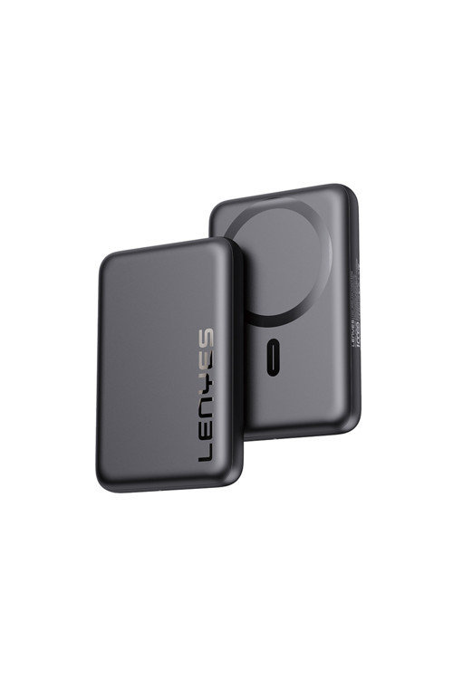 Pw139D Pd 20W Ultra İnce Hızlı Şarj Özellikli Wireless Powerbank 15W 10000Mah Siyah