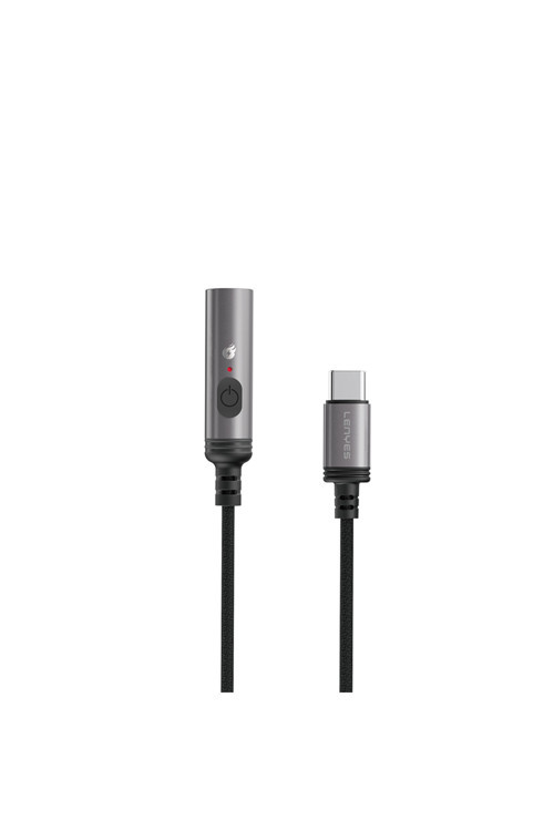 Type-C Portlu Elektronik Çakmak Lc110-Tc Bükülme Ve Aşınmaya Dayanıklı 30Cm Gri