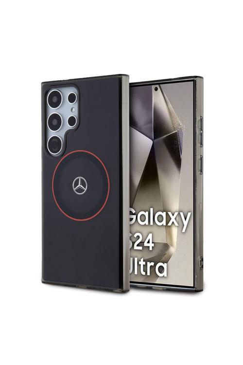 Galaxy S24 Ultra Uyumlu Kılıf Lisanslı Magsafe Özellikli Iml Yıldız Logolu Red Ring