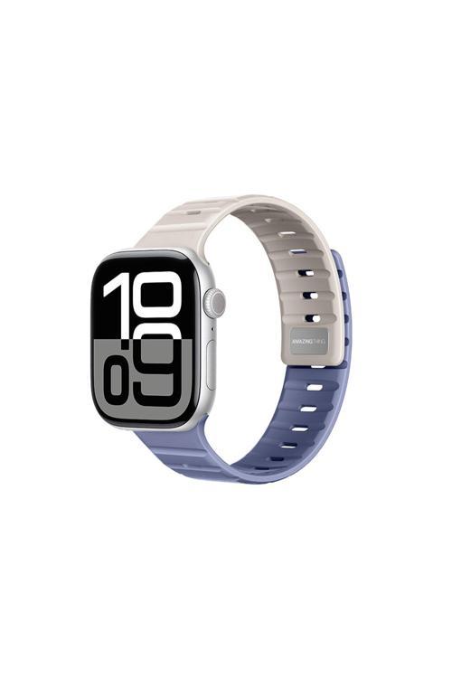 Watch 10 46Mm Silqlock Silikon Kordon Strap Kayış Starlight