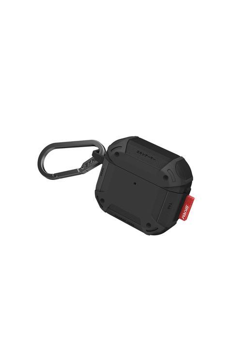 Airpods 4 Kılıf Airbagli 360 Derece Tam Koruma Mecha Ce Askı Aparatlı Kılıf Siyah