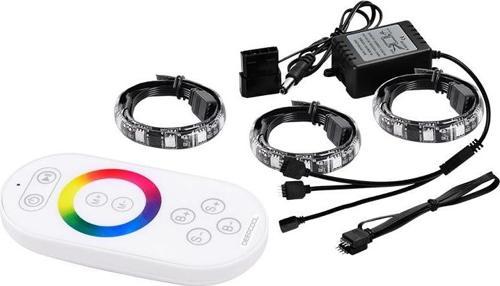 RGB360-LED UZAKTAN KUMANDALI LED ISIK 12V DC,  4 PIN D KONNEKTOR