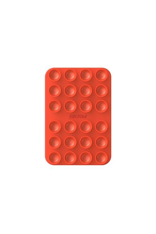 Stax Magnetik Vakumlu Düz Zemin Telefon Tutucu Turuncu