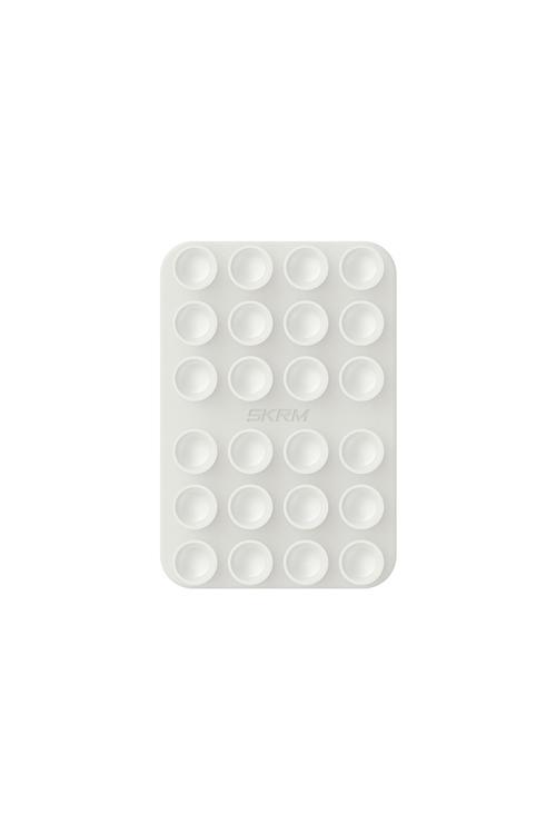 Stax Magnetik Vakumlu Düz Zemin Telefon Tutucu Beyaz