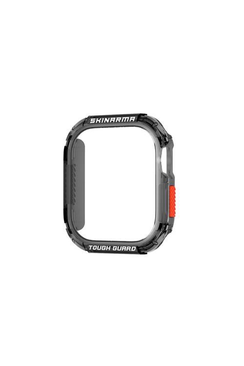 Watch 10 Uyumlu  46Mm Skinarma Atom Tpu Kasa Koruyucu Siyah