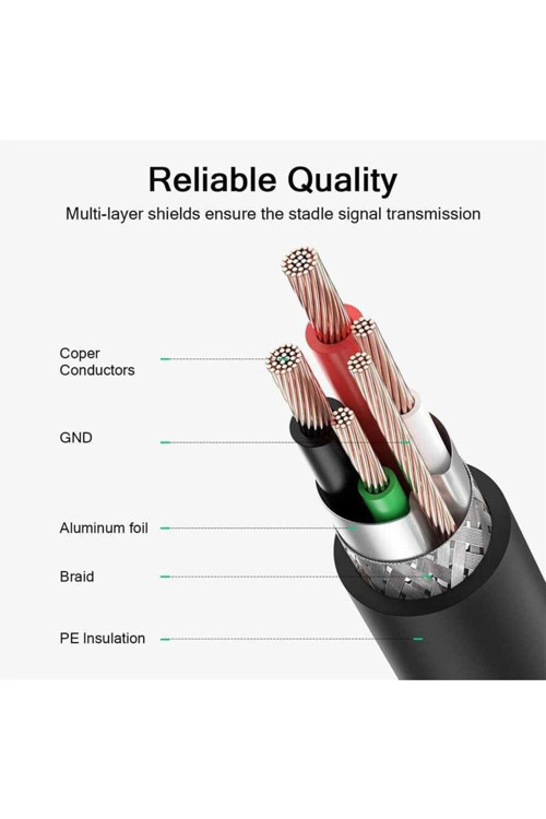 Qg-Cvq23 Usb-A To Usb-B Kablo 457 Cm Yazıcı Kablosu 480 Mbps Veri Aktarım