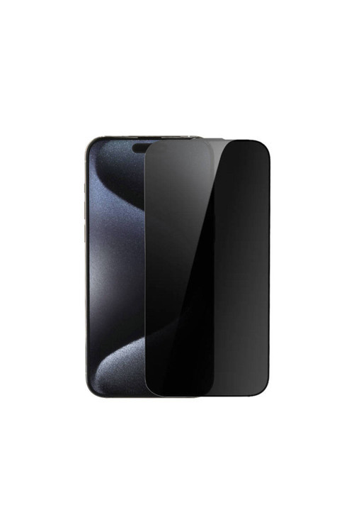İphone 13 Wi-Sq009 İprivacy Oleofobik Temperli Hayalet Cam Ekran Koruyucu Uygulama Aparatlı