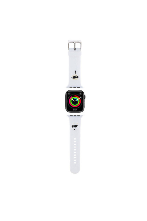 Watch 7 41Mm Uyumlu Kordon Lisanslı İkonik Karl & Choupette Logolu Strap