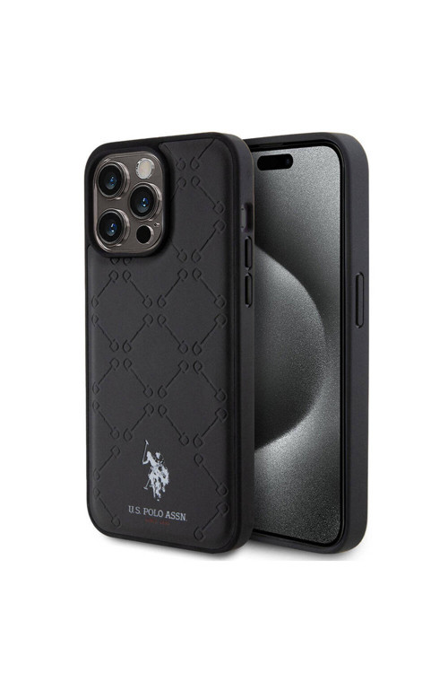 Apple Iphone 15 Pro Max Uyumlu Kılıf Lisanslı Hs Desenli Baskı Logolu Suni