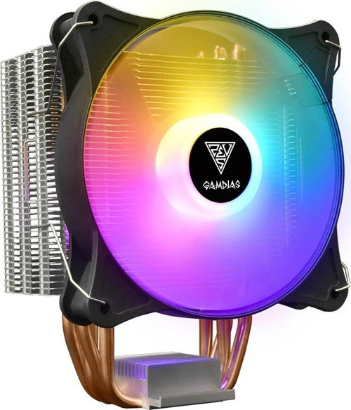 GAMDIAS 120mm BOREAS LITE E1-410 RGB Hava Soğutmalı AM4-1700p İşlemci Fanı