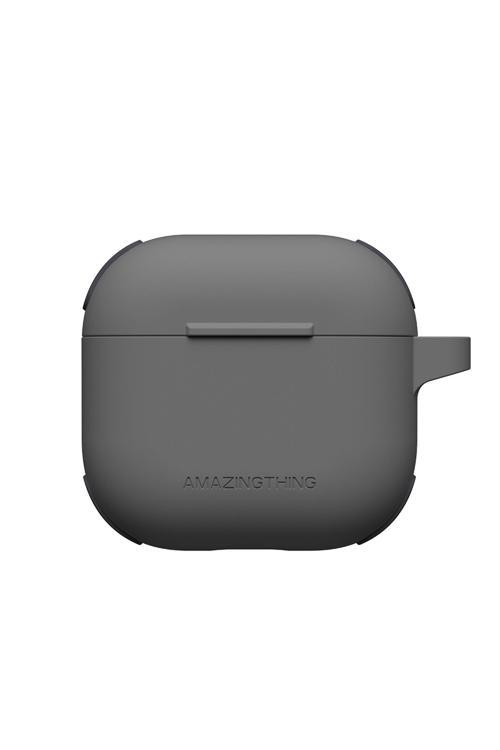 Airpods 4 Kılıf Airbag Köşe Tasarımlı Omni Serisi Silikon Kılıf Siyah