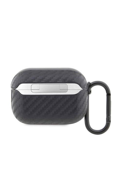 Pro 2 Uyumlu Kılıf Pu Karbon Fiber Tasarımlı Çift Metal Logolu Siyah