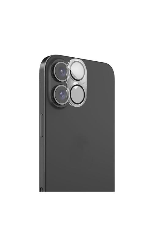 İphone 16 Plus Raptic Glass Serisi Kamera Lens Koruyucu Şeffaf