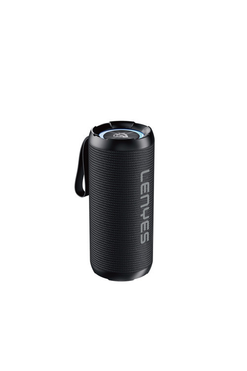 S871 Rgb Işıklı Taşınabilir Su Geçirmez Tws Bluetooth Hoparlör Siyah