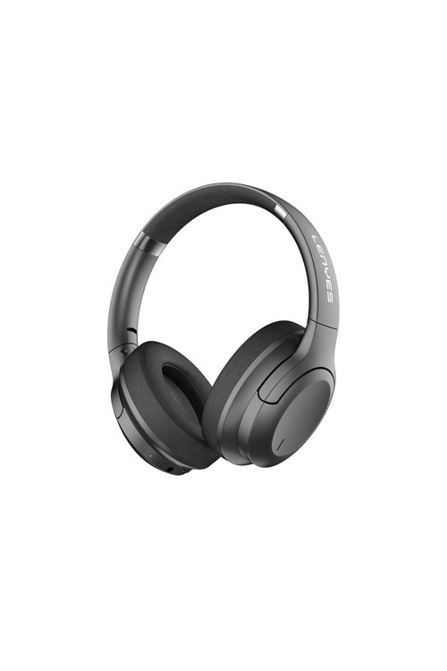 Lh26 Katlanabilir Tasarımlı Anc Özellikli Kulak Üstü Bluetooth Kulaklık V5.4 Siyah