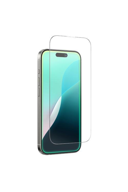 İphone 16 Radix Mat Parmak İzi Bırakmayan Temperli Cam Ekran Koruyucu Siyah