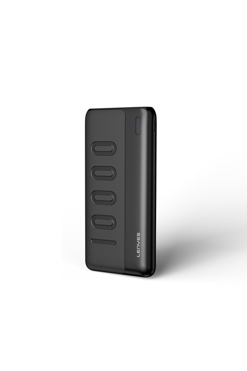 Px135P Led Işık Göstergeli Taşınabilir Powerbank 10W 10000Mah Siyah