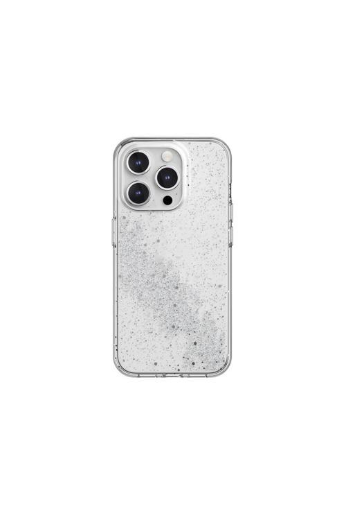 İphone 15 Pro Uyumlu Kılıf  Imd Baskılı Bumper Lisanslı Switcheasy Cosmos Comet Kapak Şeffaf