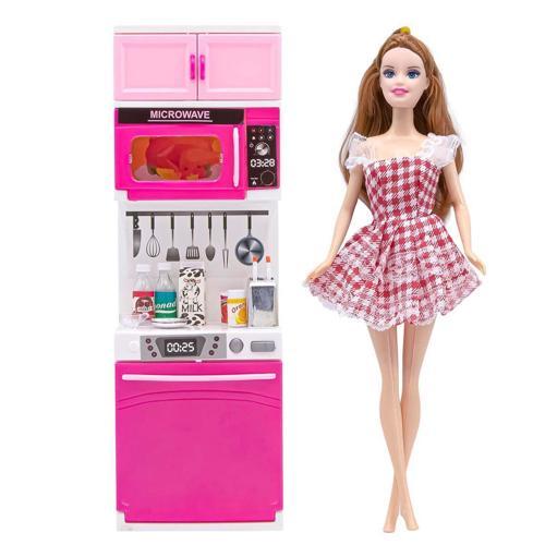 Kız Erkek Çocuk Oyuncak Anlily İlk Mutfak Setim Bebekli Bulaşık Makinesi Kız Erkek Çocuk Eğitici Eğitici