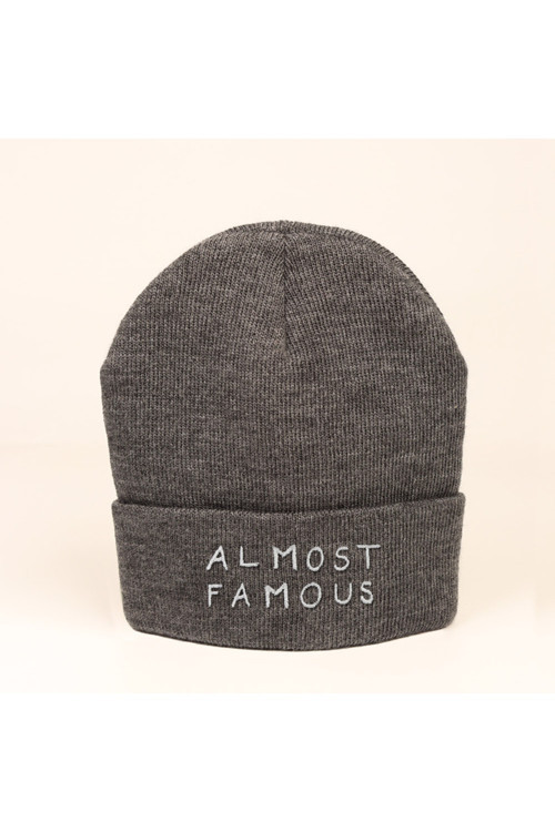 Unisex Almost Famous İşlemeli Bere