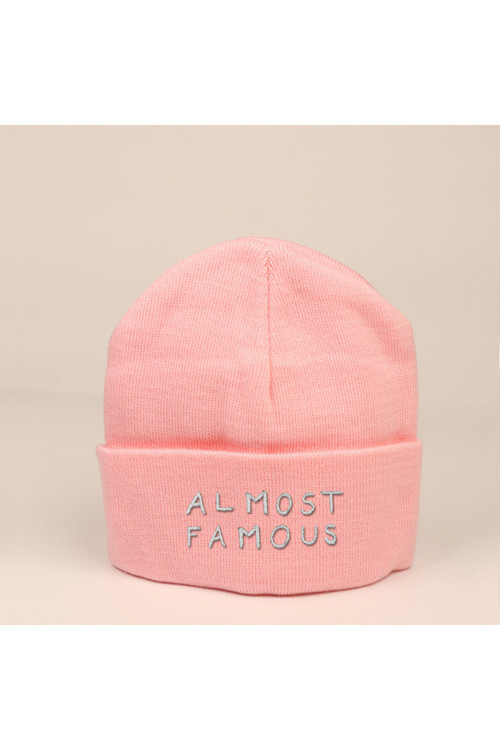 Almost Famous İşlemeli Bere