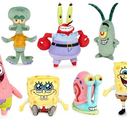 Eğitici Oyuncak 760025631 SpongeBob Serisi Sostenible Peluş 22cm - 1adet Stokta Olan Gönderilir Kız Erkek Çocuk Oyun