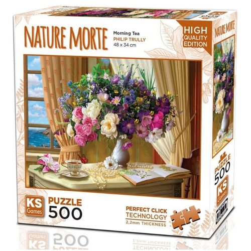 Eğitici Oyuncak KS Games Garden & Sea Jin Park Puzzle 500 Parça 20058 Kız Erkek Çocuk Eğitici Eğ