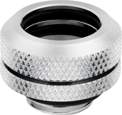 CORSAIR CX-9052007-WW Fitting (hard tube),XF Hardline 4-pack (14mm OD compression; chrome)