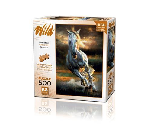 Eğitici Oyuncak KS Puzzle 500 Fantasia Parça Life Under the Ground Kız Erkek Çocuk Eğitici Eğiti