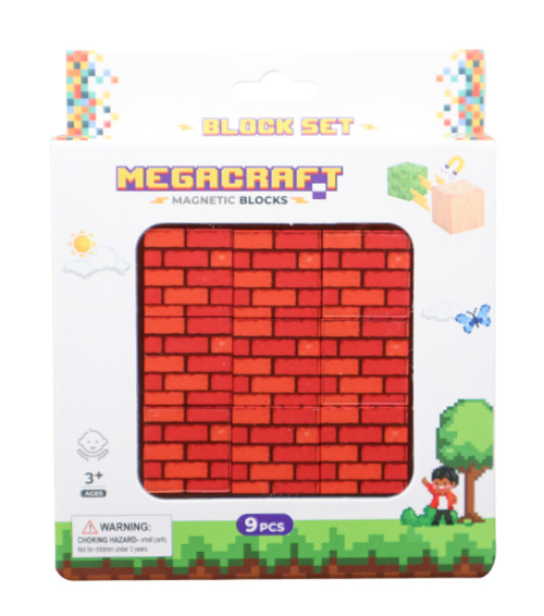 Eğitici Oyuncak Megacraft Orman Temalı Mıknatıslı Bloklar 47 Parça Kız Erkek Çocuk Eğitici Eğiti