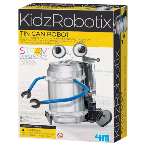 Eğlenceli Oyuncak 4M Teneke Kutu Robot Kiti Kız Erkek Çocuk Eğitici
