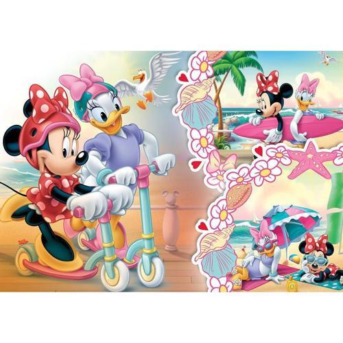 Eğitici Oyuncak MIN709 KS Minnie / 50 Parça Puzzle Kız Erkek Çocuk Eğitici