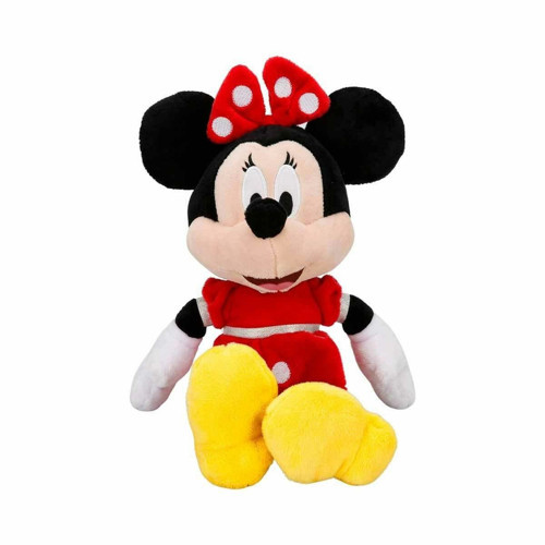 Eğlenceli Oyuncak 3415 Minnie Kırmızı Elbiseli Peluş 30cm - sunman Kız Erkek Çocuk Eğitici Eğitici