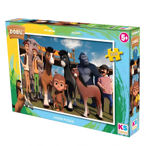 Eğlenceli Oyuncak KS Games Elif'in Düşleri 50 Parça Puzzle Kız Erkek Çocuk Eğitici