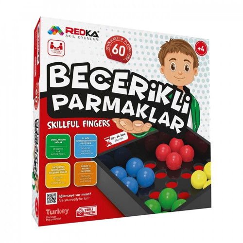 Eğlenceli Oyuncak Redka Becerikli Parmaklar Akıl Zeka Kutu Oyunu Kız Erkek Çocuk Eğitici Eğitici O