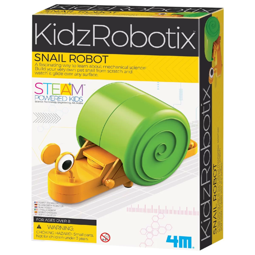 Kız Erkek Çocuk Oyuncak 4M Salyangoz Robot Kiti Kız Erkek Çocuk Eğitici